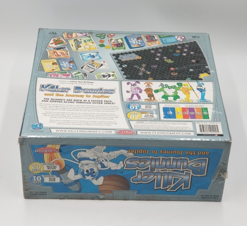 Killer Bunnies And The Journey to Jupiter Gamma Series Deep Blue Starter Deck