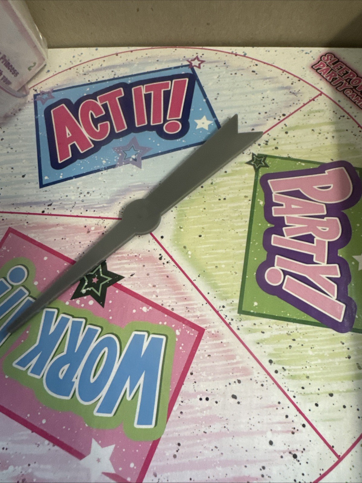 The Sleepover Party Board Game 200 Activities Slumber (missing Instructions)