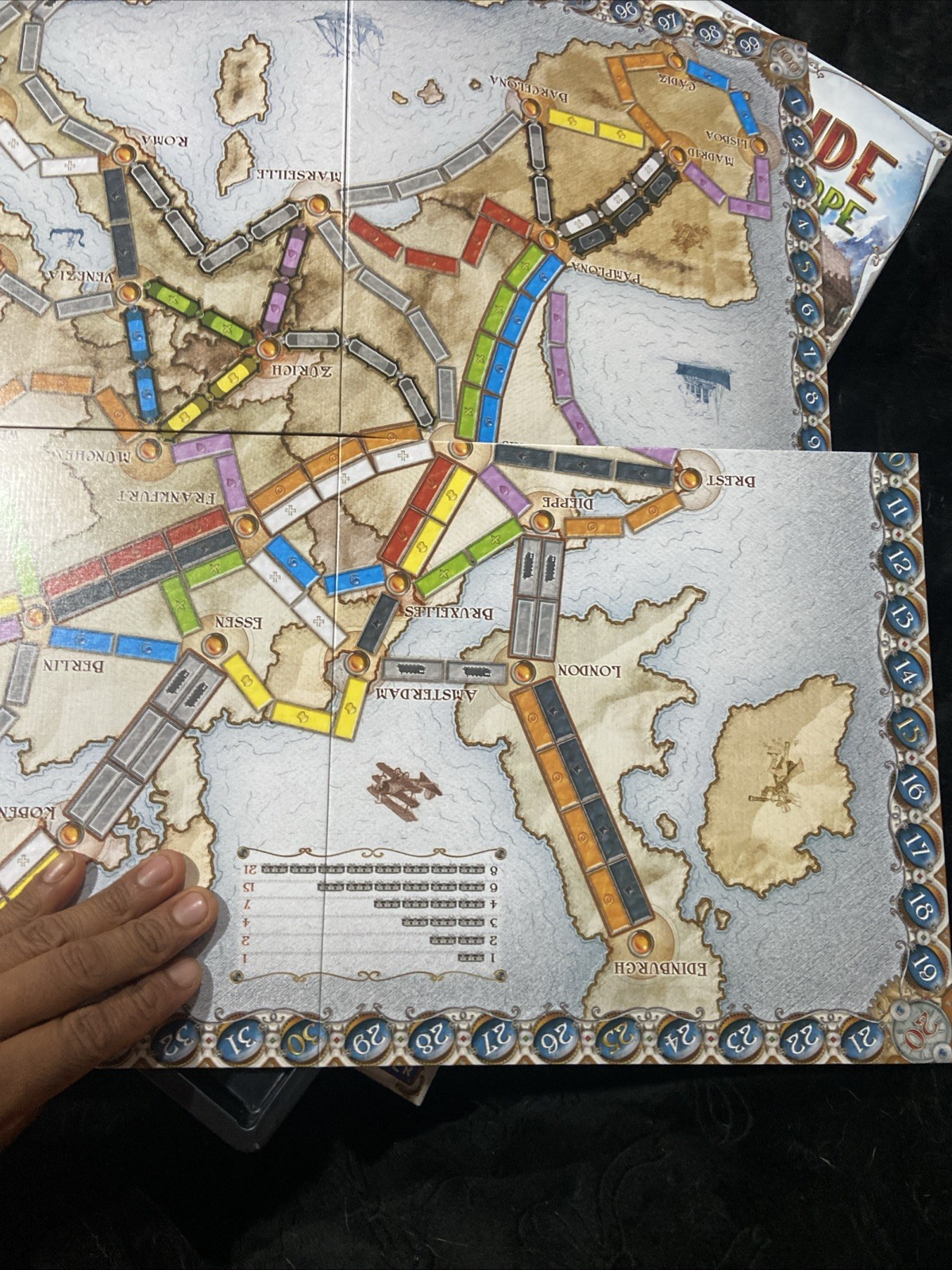 Days of Wonder Ticket to Ride Europe Board Game – DO7202