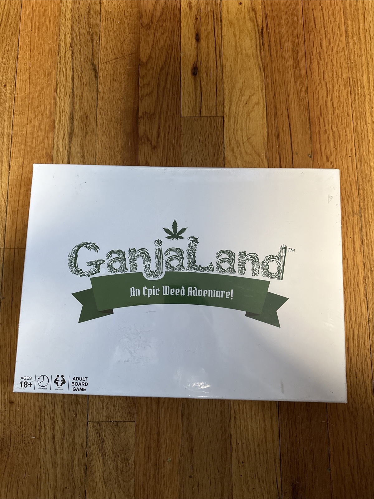 Ganjaland Novelty Adult “An Epic Adventure to a Magical Place Board Game NIP