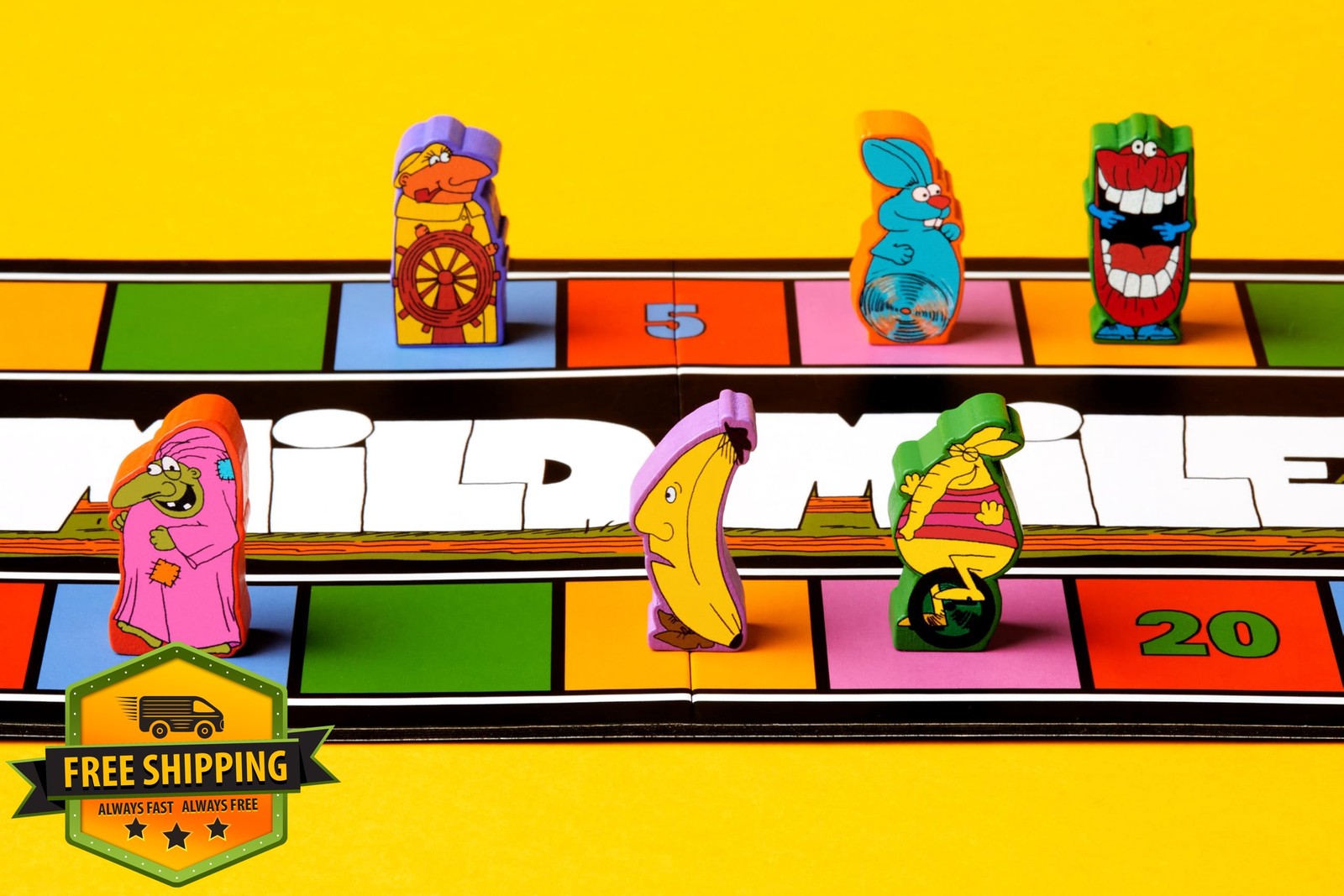 CMYK Magical Athlete Board Game
