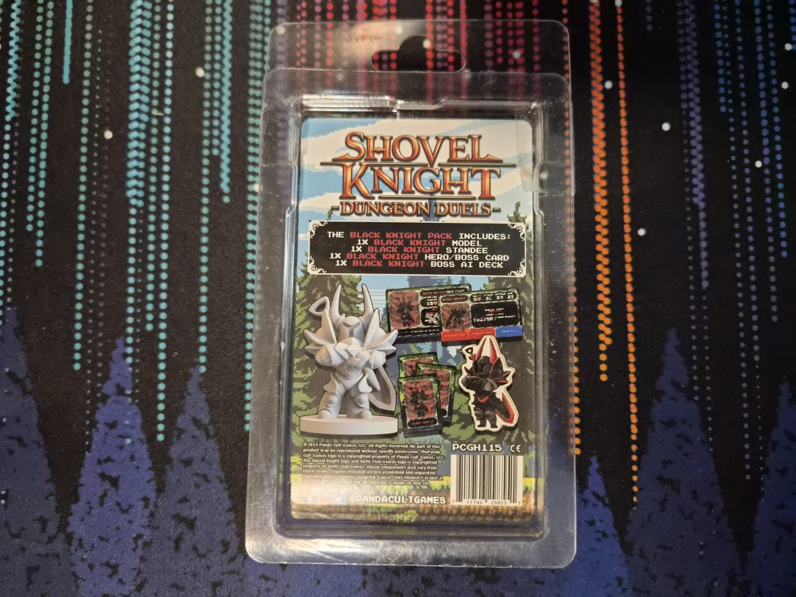 Panda Cult Board Game Shovel Knight: Dungeon Duels – Black Knight