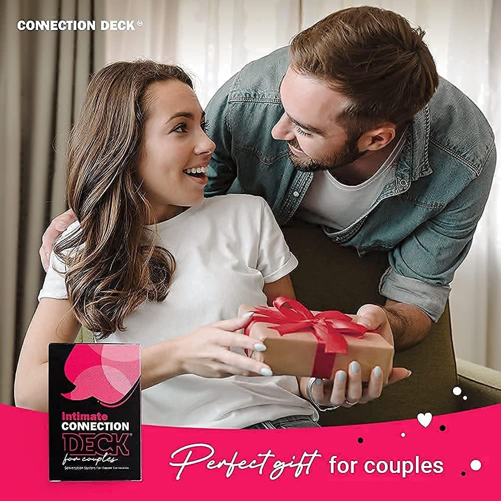 Card Game for Couples – Connecting and Revealing Questions to Ignite A Deeper Re
