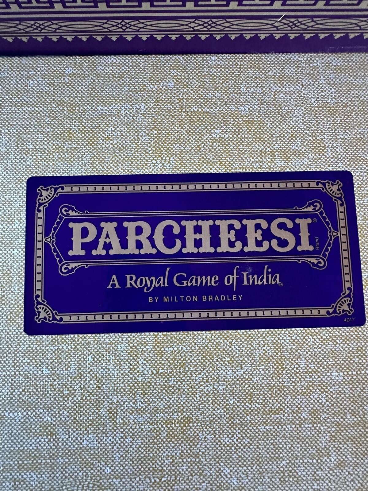 1989 Milton Bradley PARCHEESI Game Deluxe Edition Royal Game of India Complete