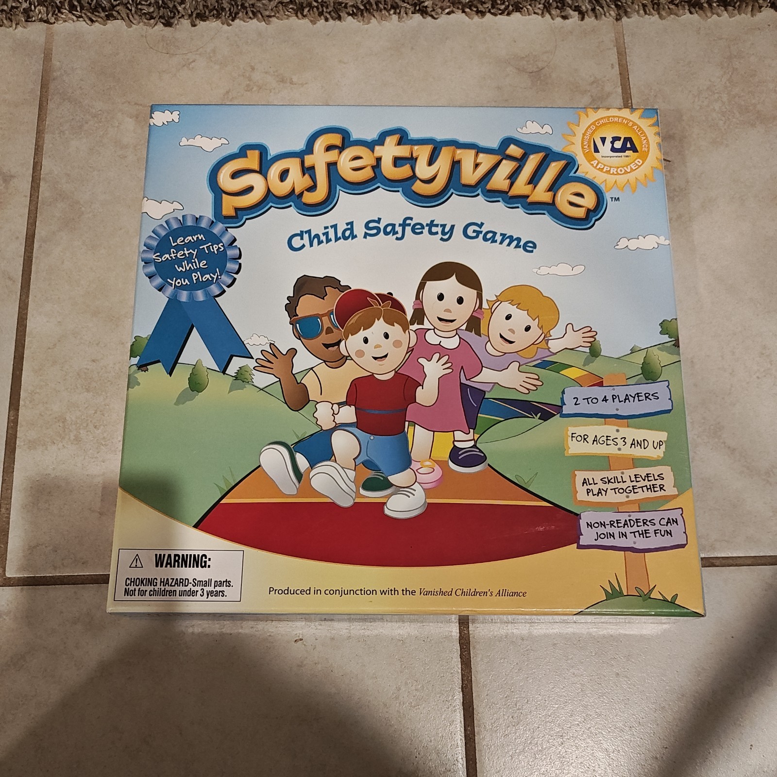Safetyville Child Safety Board Game Educational Vintage 2003 Homeschool