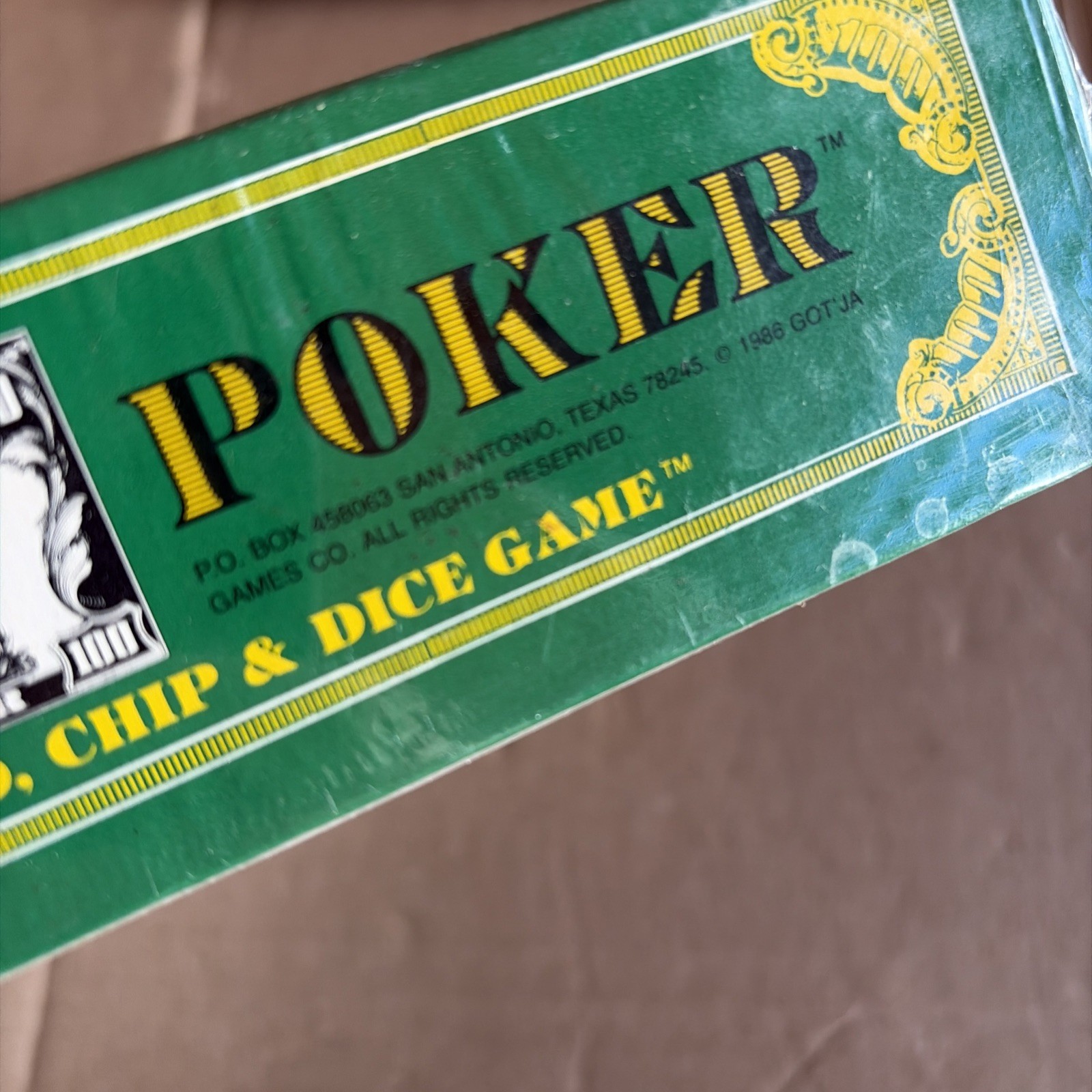 Got ‘Ja Poker The Liars Poker Card Chip Dice Game NEW
