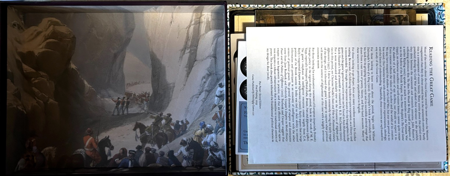 Pax Pamir Second Edition, First Printing. Open Box But Unused.
