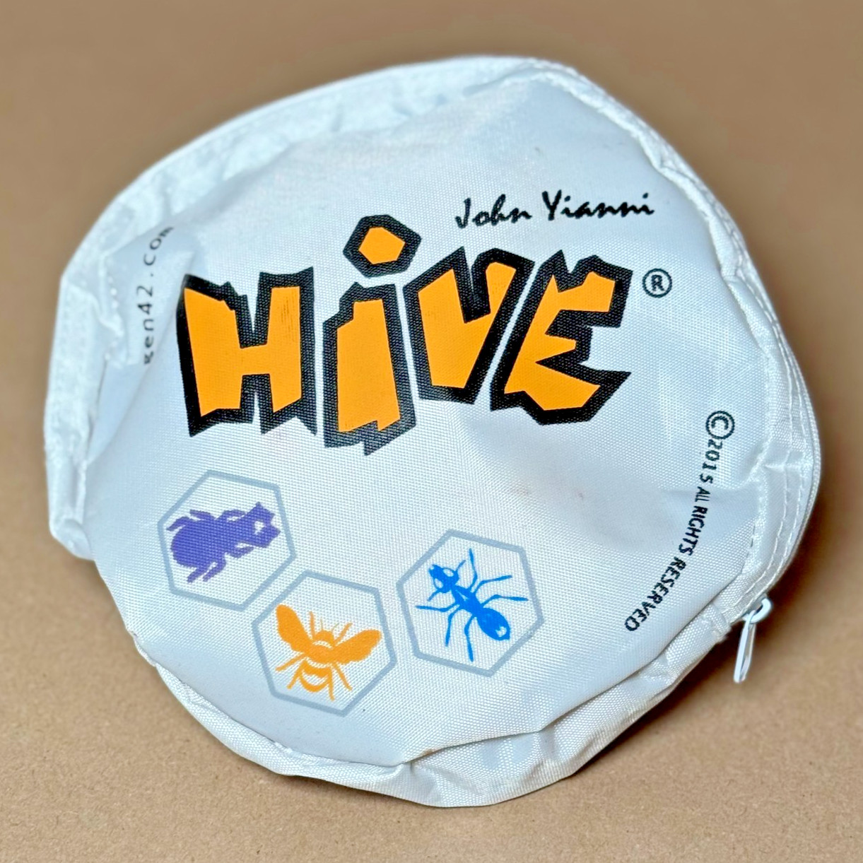 Hive Complete Set with Mosquito Ladybug Pillbug Expansions Played Once