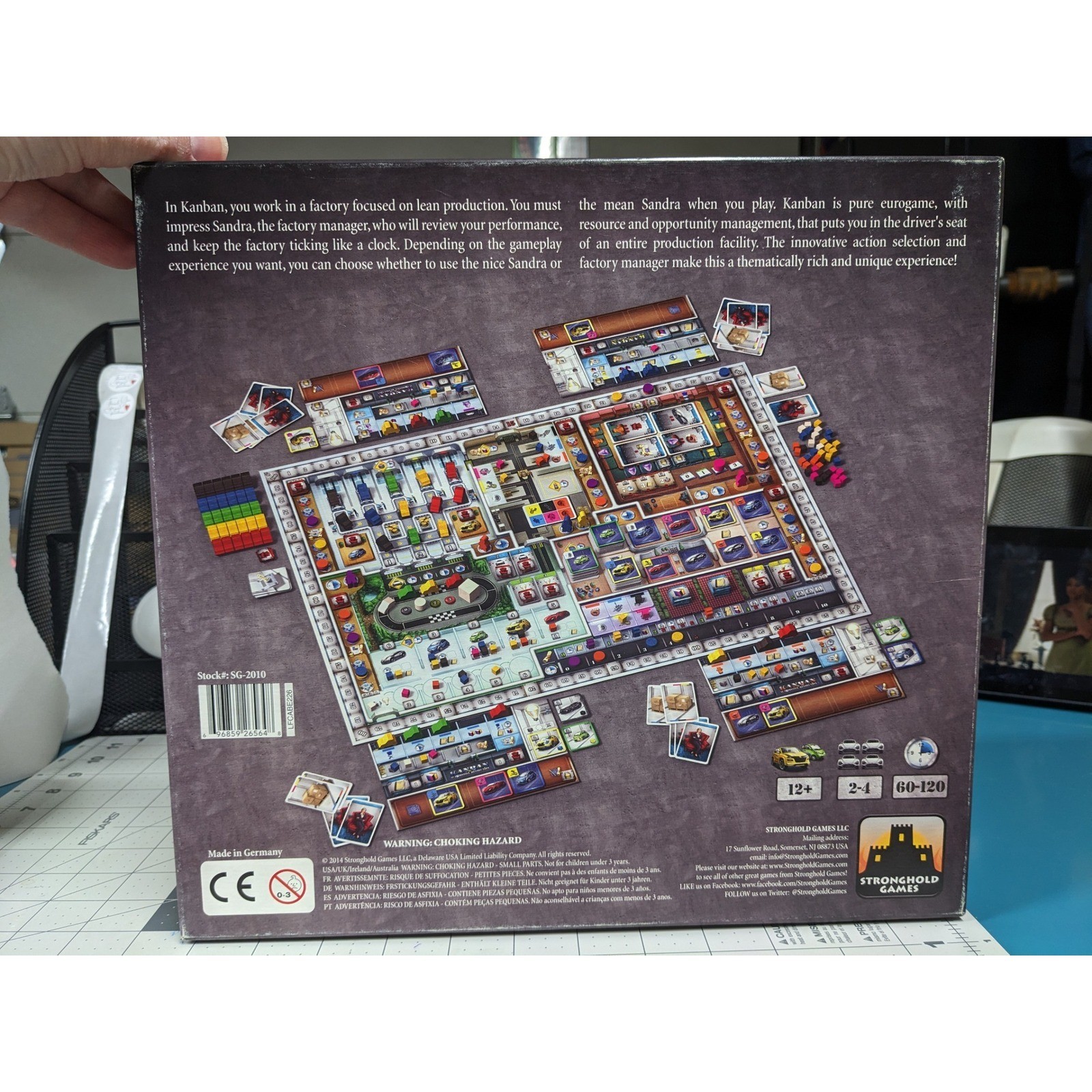 Kanban Automotive Revolution Board Game Vital Lacerda Stronghold Games SG-2010