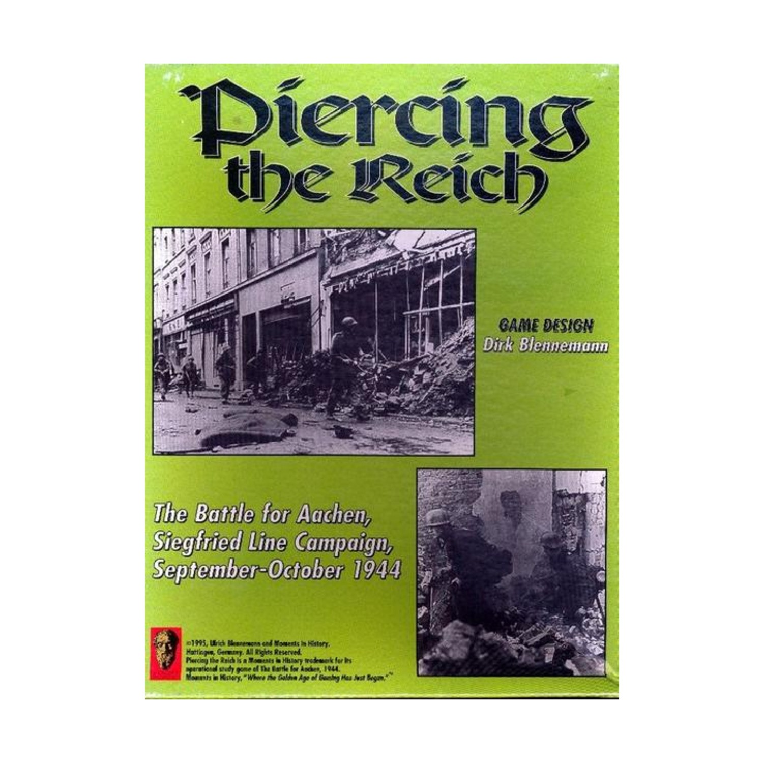 Moments in History MiH War Game Piercing the Reich Box VG+/EX