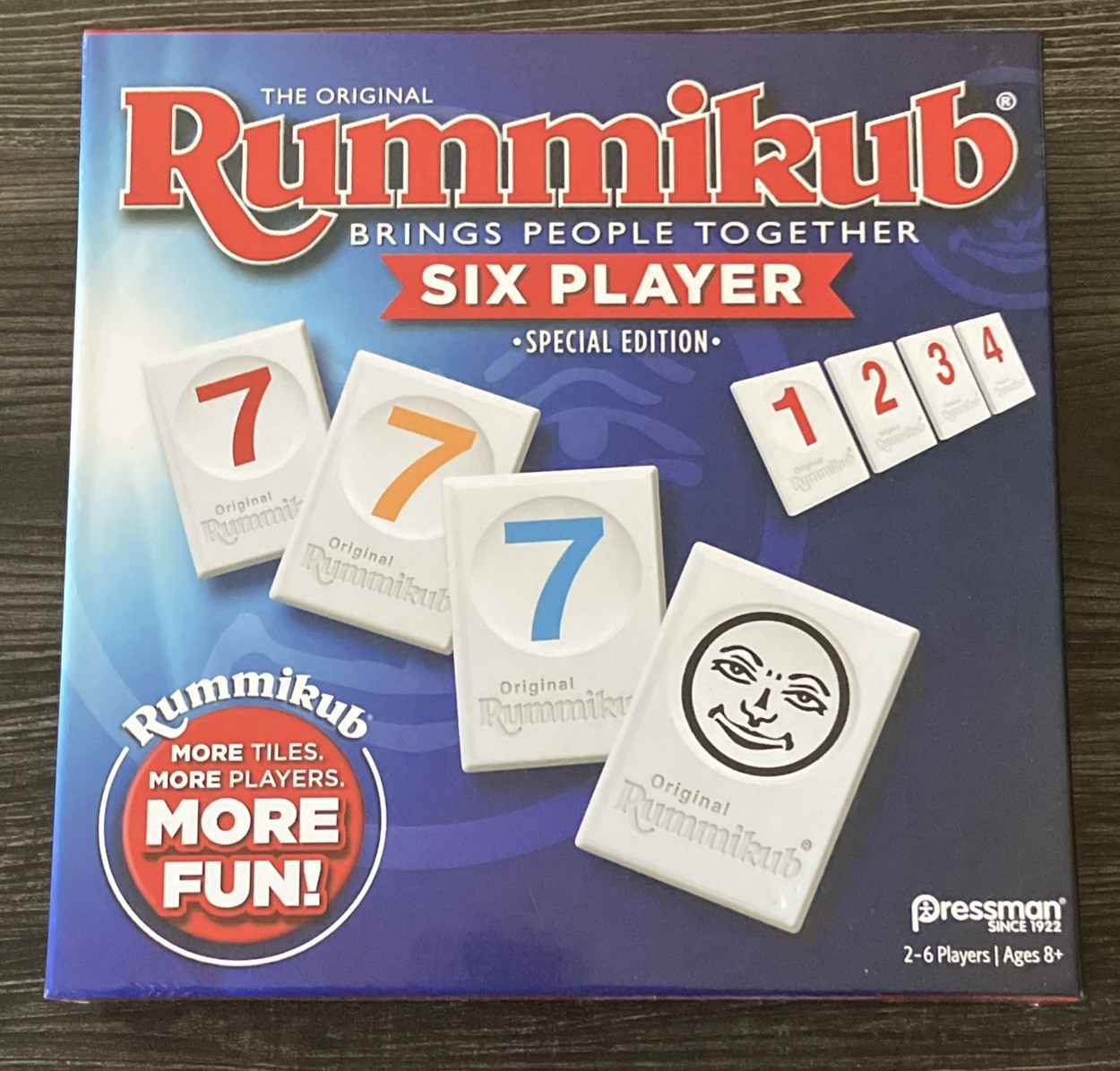 Rummikub The Original Board Game Six Player Special Edition Pressman New