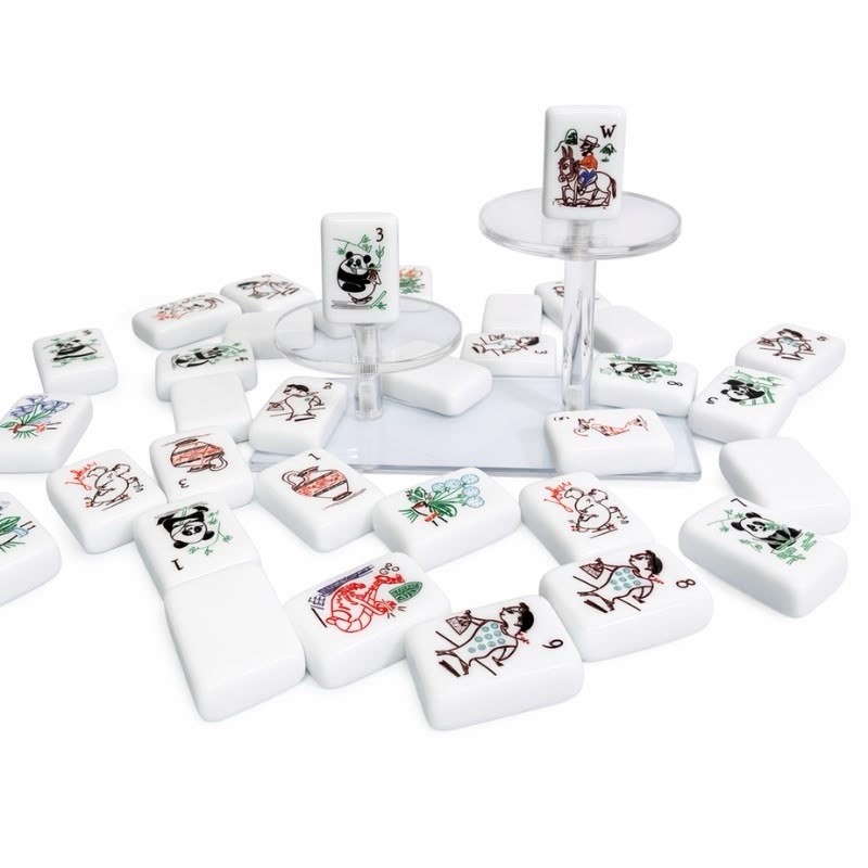 TRACH/BACH Inspired American Mahjong Tiles