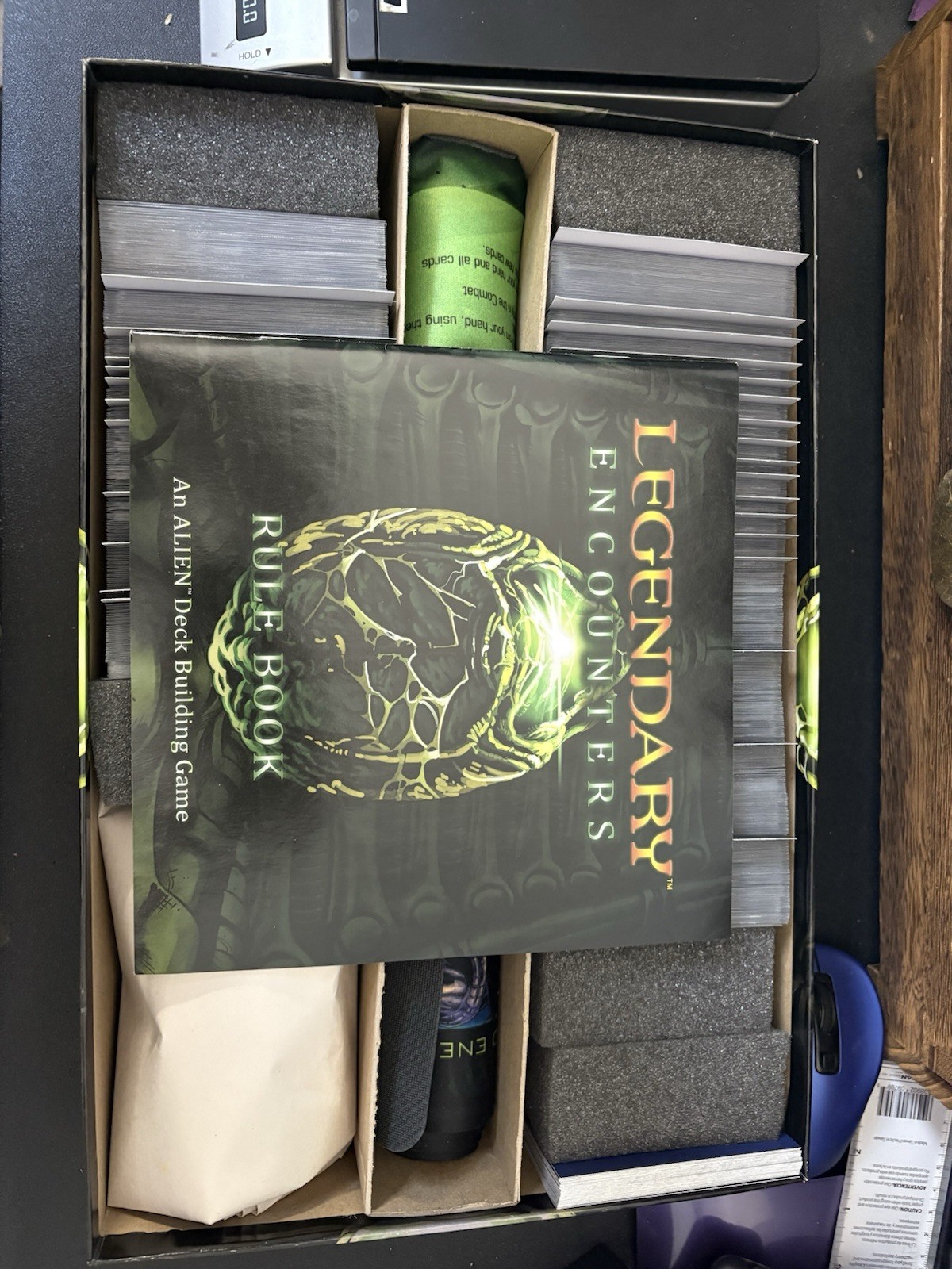 Legendary Encounters: An ALIEN Deck Building Game Upper Deck COMPLETE