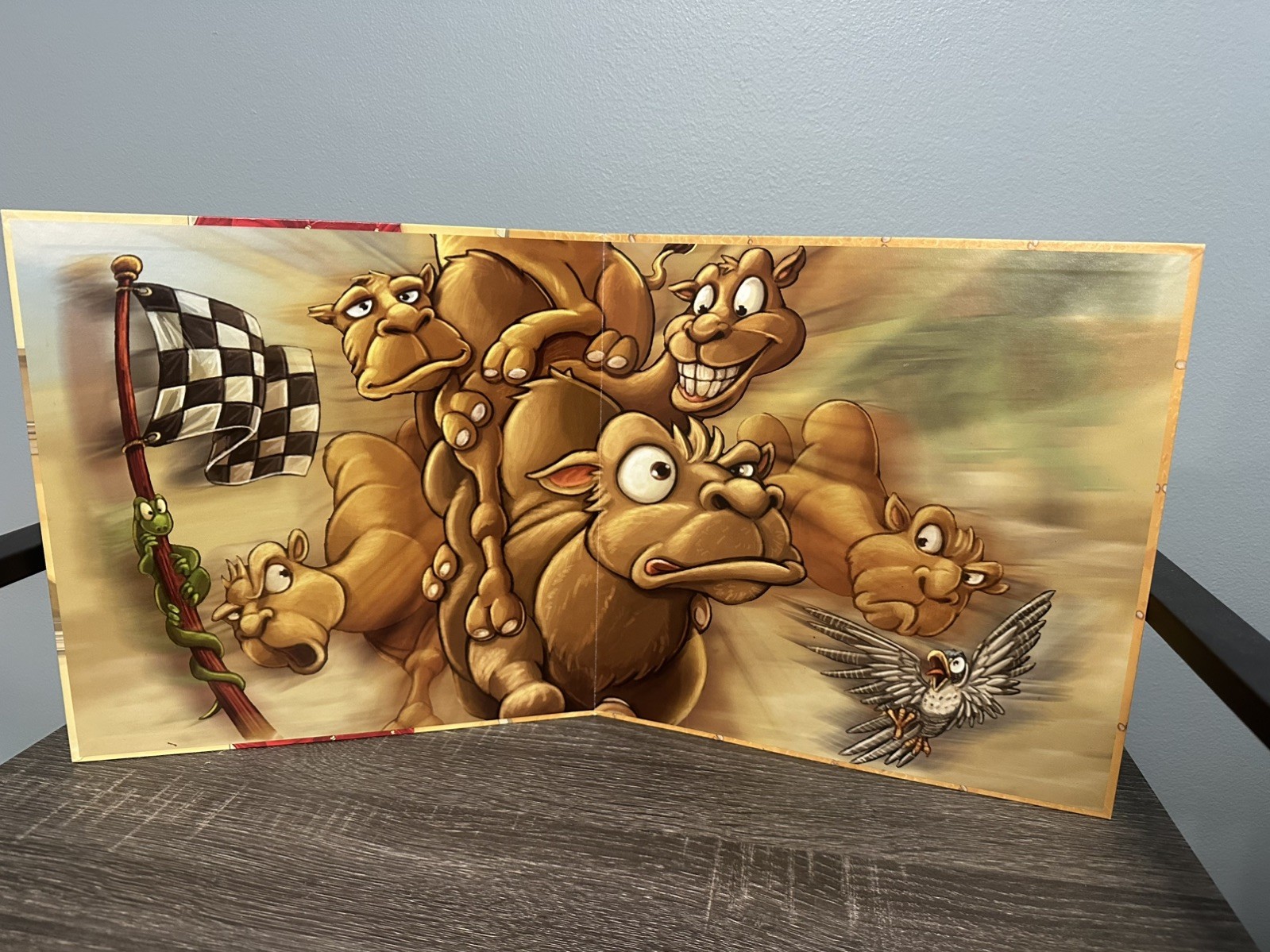Camel Up Board Game First Edition Replacement Board