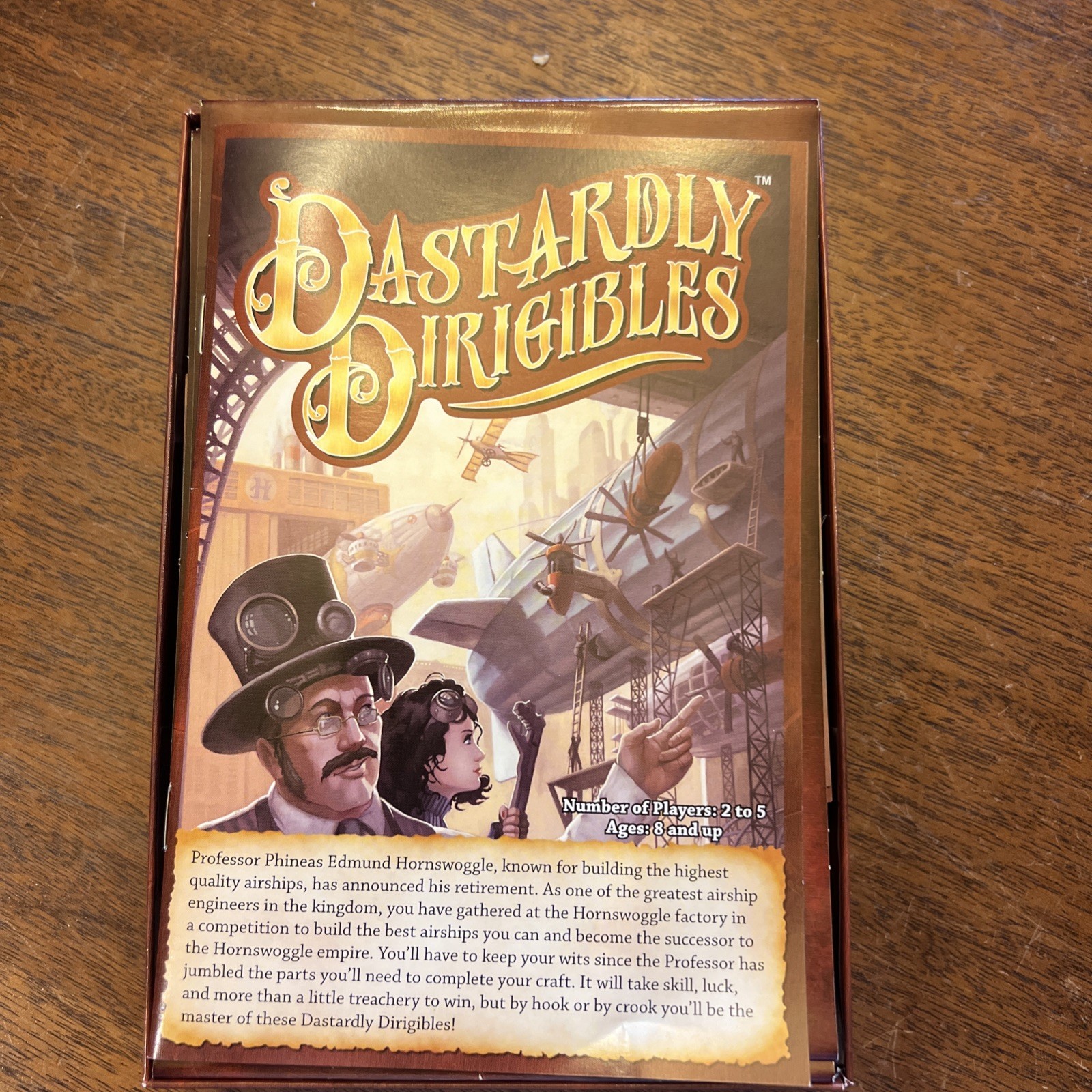 Dastardly Dirigibles: The Steampunk Airship Building Game – New Fireside Games
