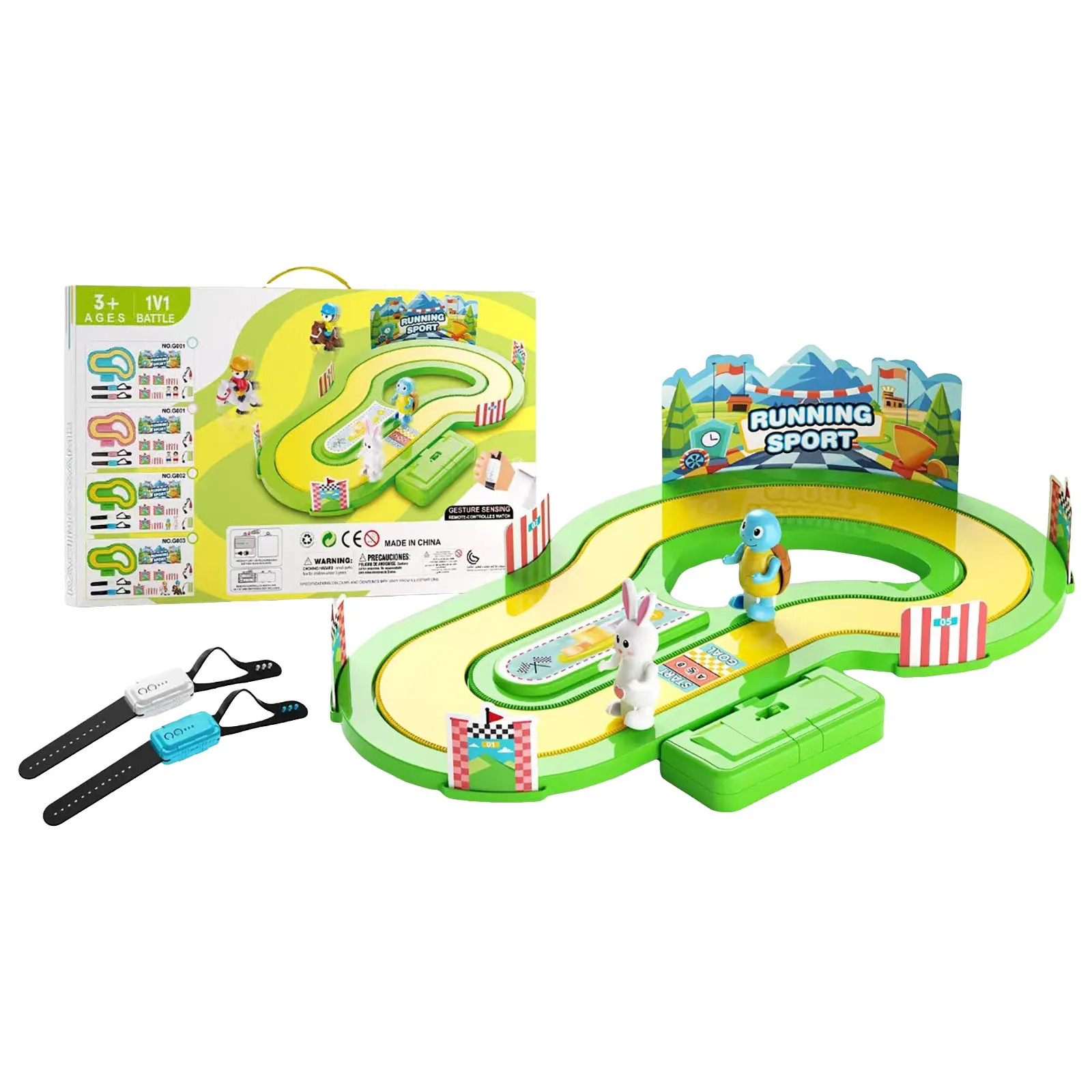 Sensory Racing Game Board 2 Player Parent Child Interactive Activity