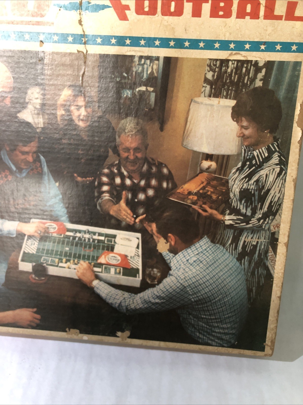 Vintage 1974 U.S Pro Football Board Game. Rare! Large 26”x19” Craft Plastix Co.
