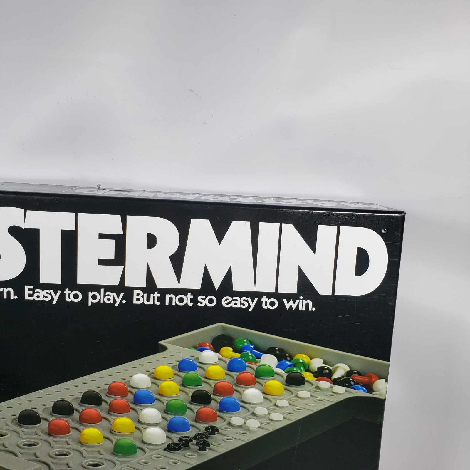 Pressman Retro Mastermind Game Memory Strategy Board Game OPEN BOX Sealed Parts