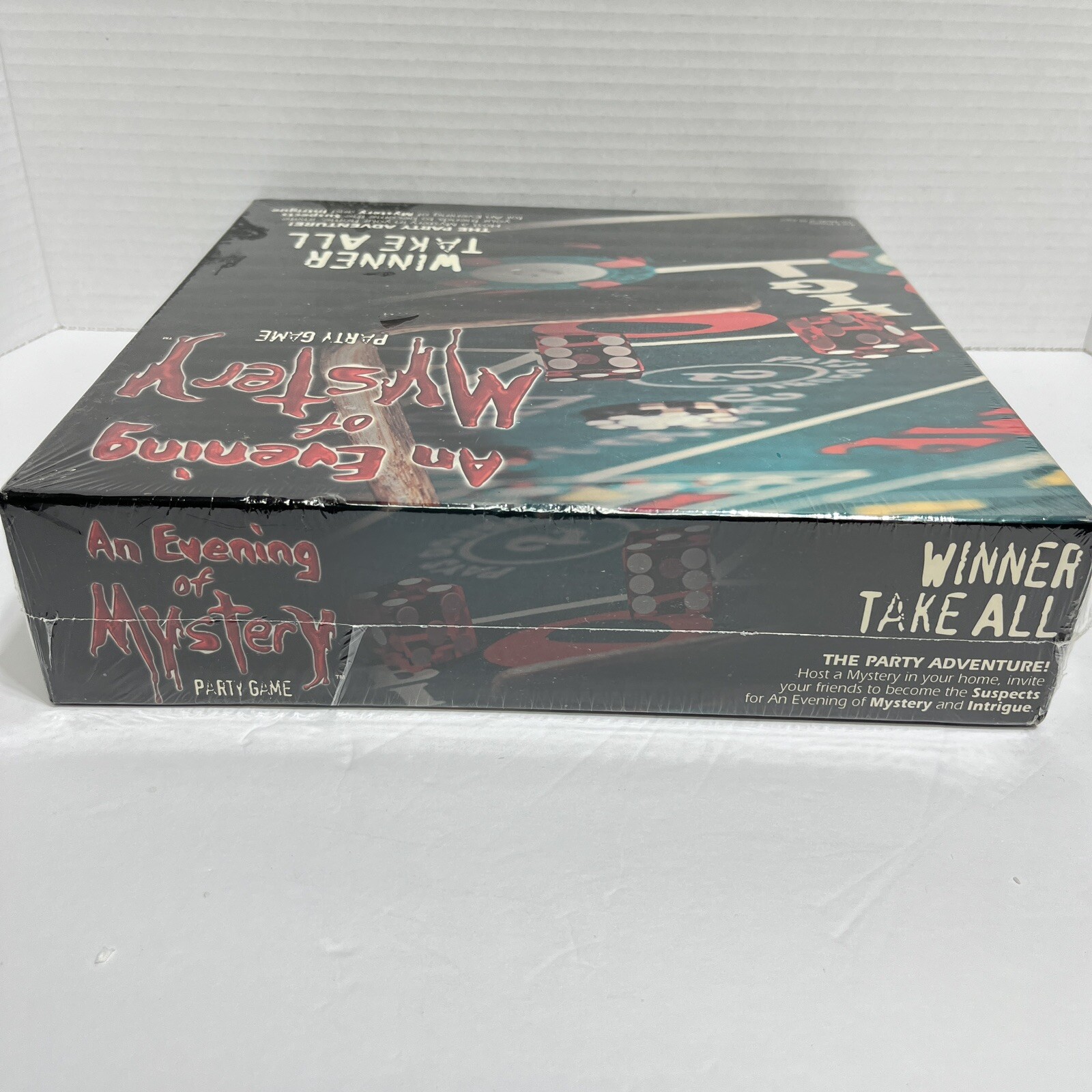 An Evening of Mystery Party Game Winner Take All 8 Adult Players – NEW SEALED