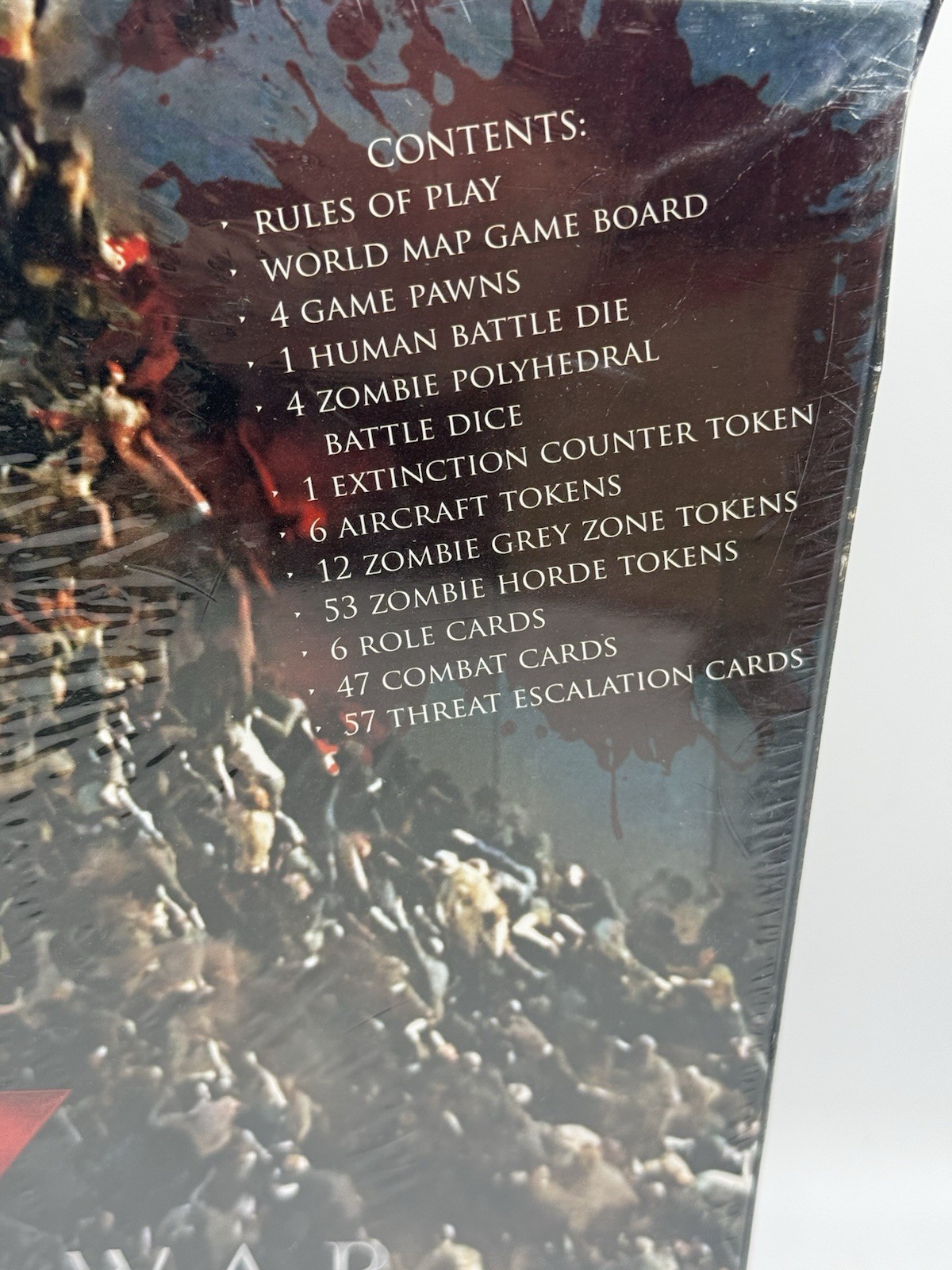 WORLD WAR Z The Game Family Game Night Board Game Zombies
