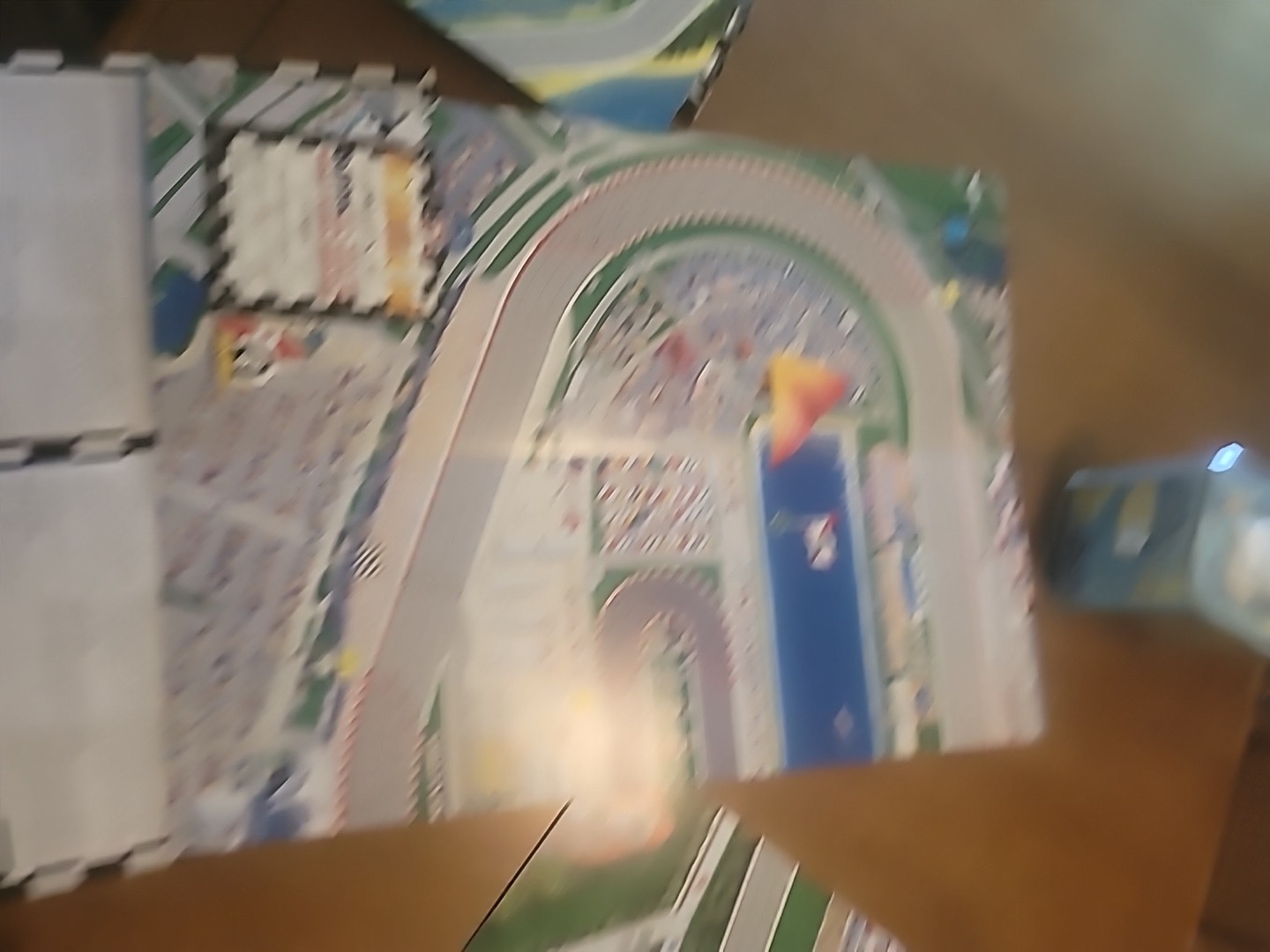 FORMULA DE Map Track Game Boards Detroit-Lexington-Atlanta-Datona 27/28/29/30