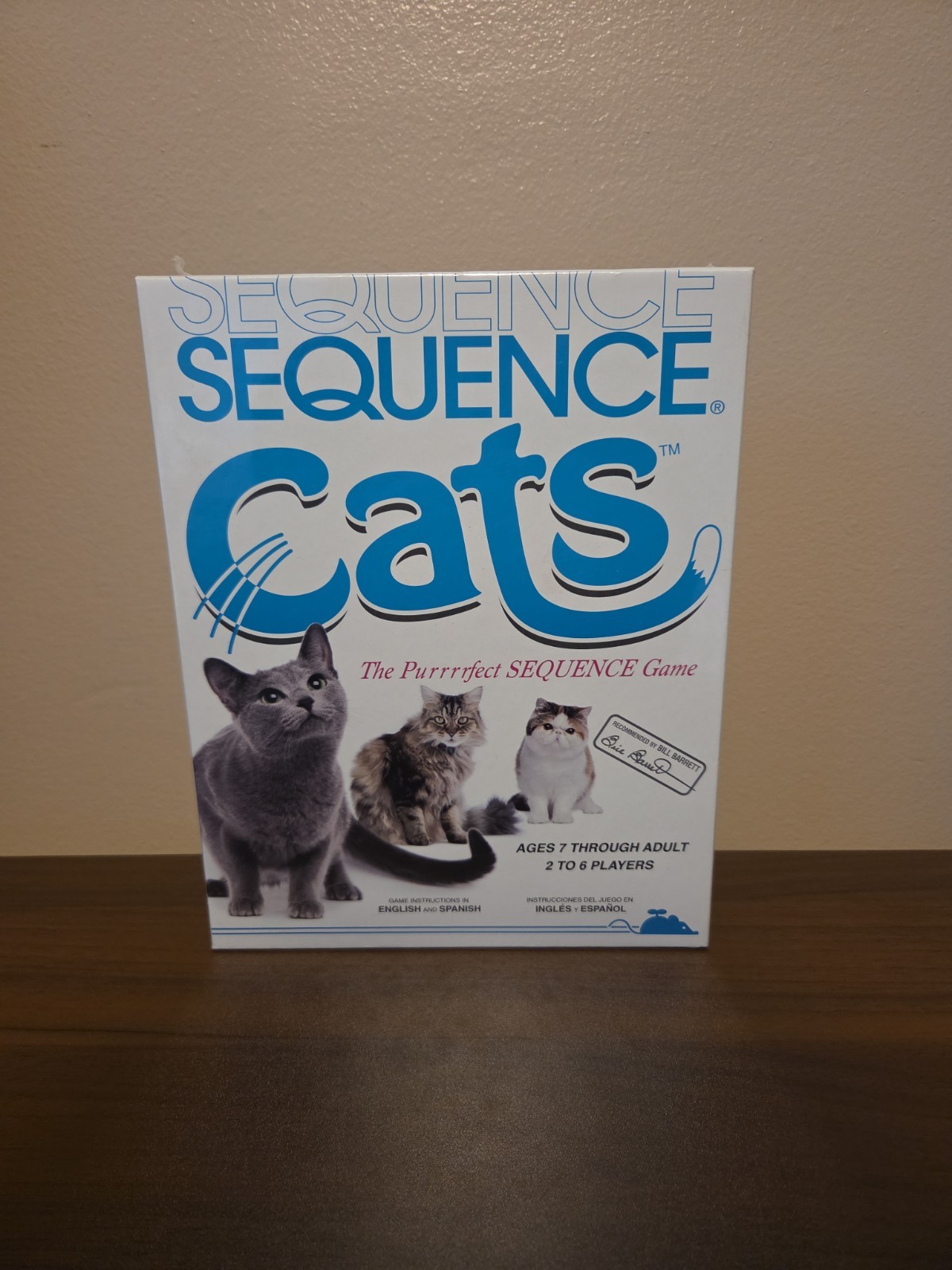 Brand New Sealed Sequence Cats Jax Board Game – 2 To 6 Players – 2013