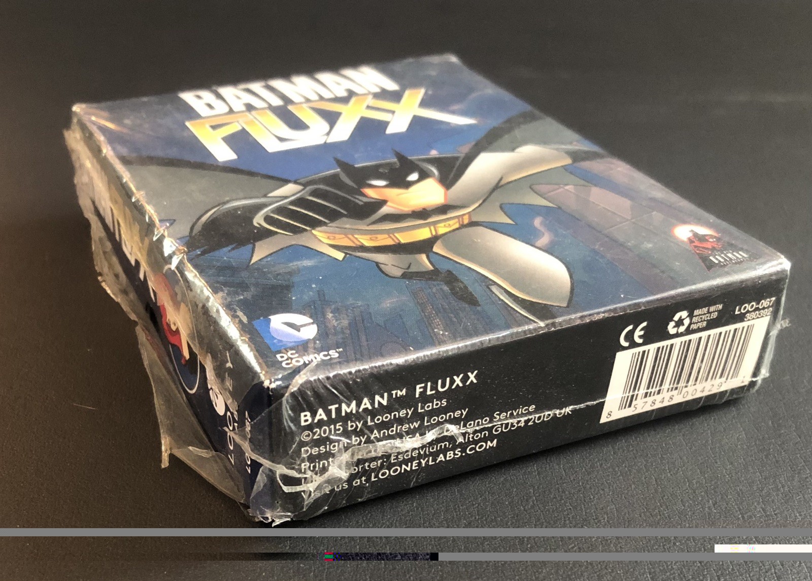 Batman Fluxx Card Game 2015 DC Comics Looney Labs-Factory Sealed