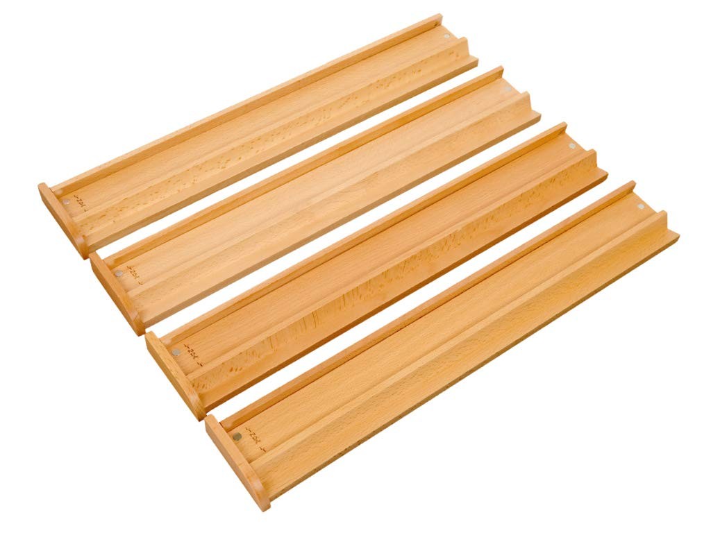 AmericanWholesaler Inc. New Mah Jongg Tile Racks Wood Solid Beechwood wit…