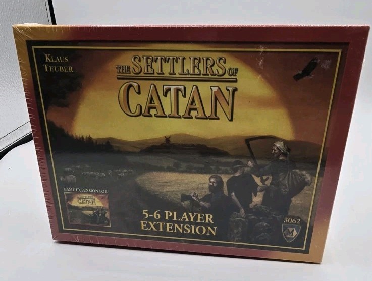 The Settlers of Catan 5-6 Player Extension Mayfair Games #3062 Expansion Sealed