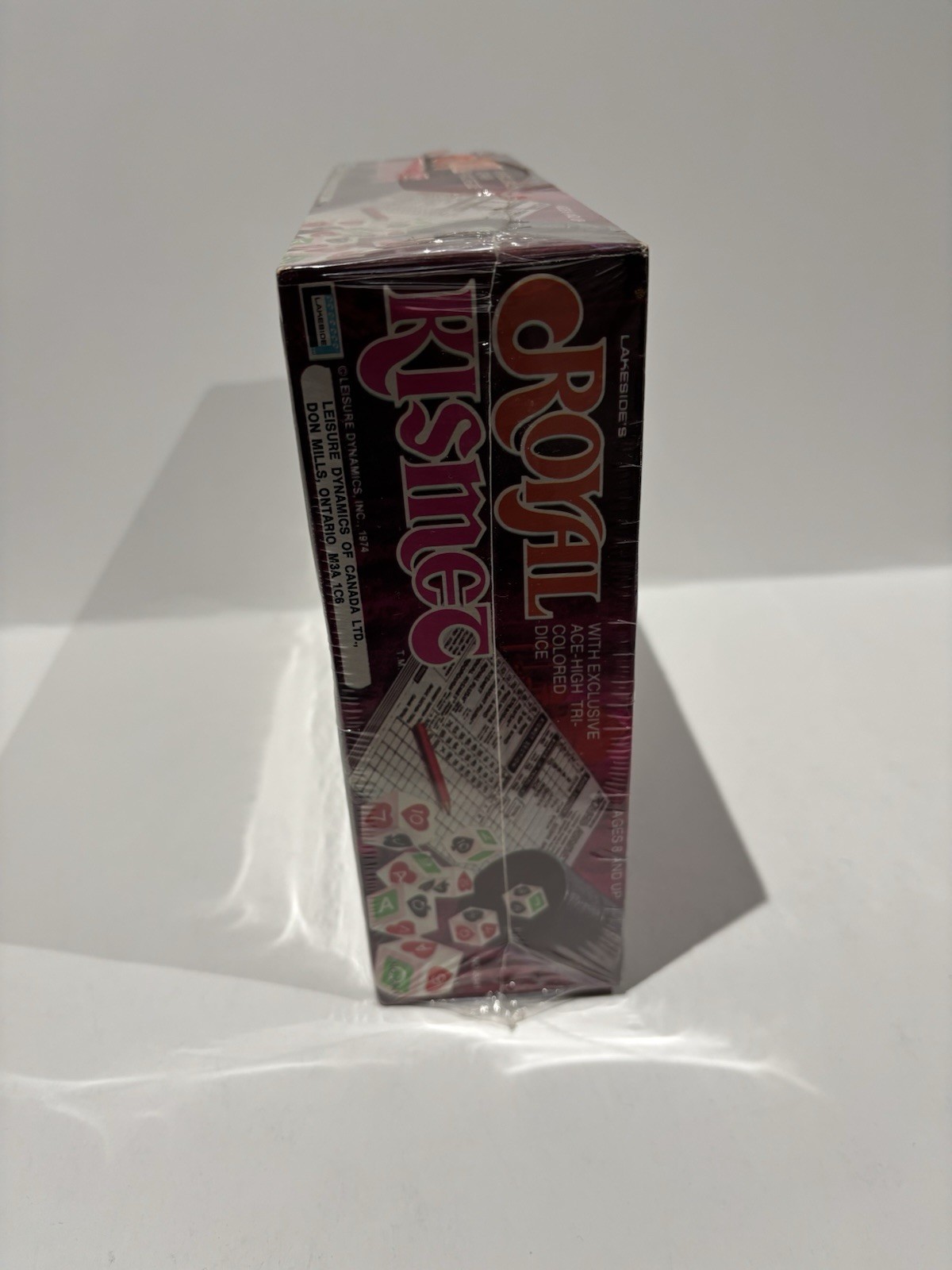 1974 Royal Kismet Poker Dice Game Lakeside Brand New Sealed