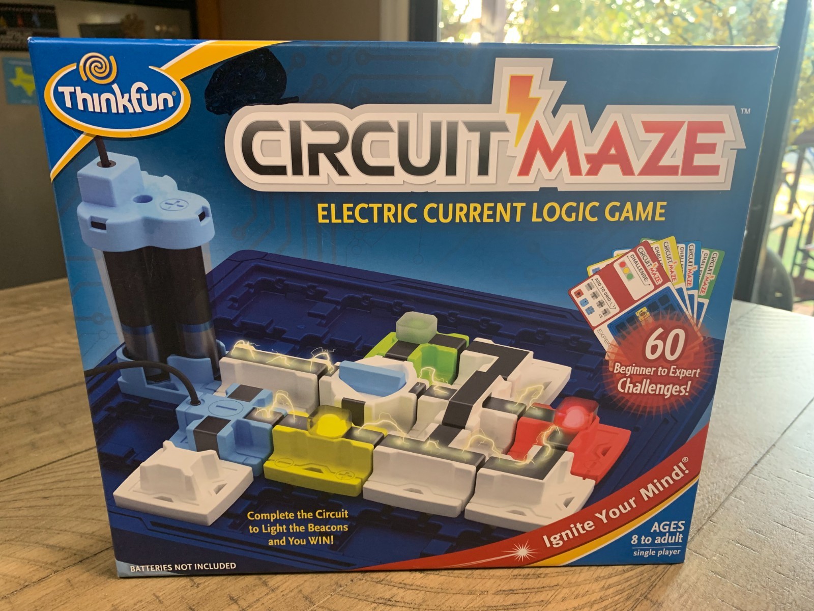 ThinkFun CIRCUIT MAZE Electric Current Logic Game | Ignite Your Mind! 60 Challen