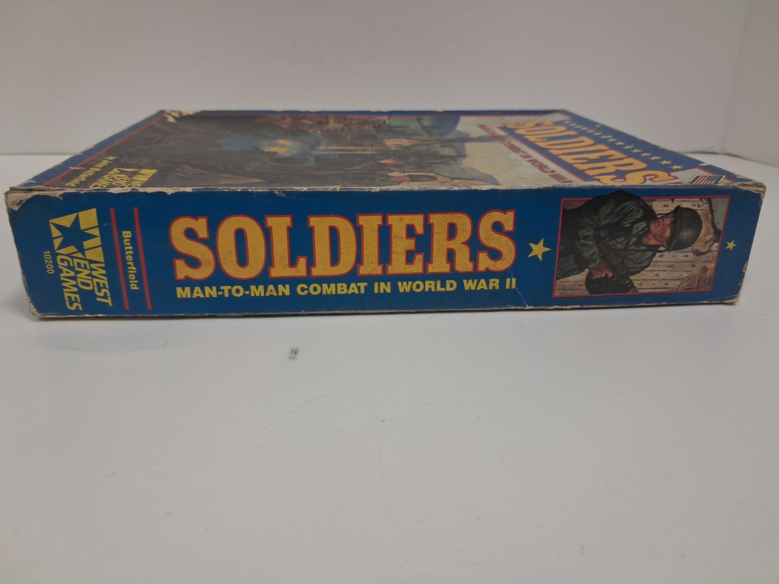 West End Games – SOLDIERS: MAN TO MAN COMBAT IN WWII – Used – With Box – 1987