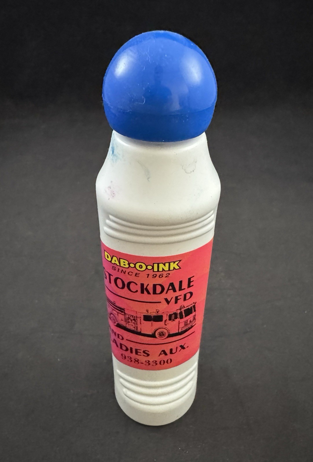 Vintage Dab-O-Ink Stockdale VFD Bingo Dauber – Made in USA