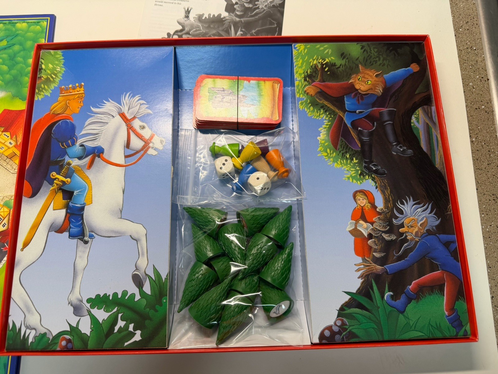 Enchanted Forest Board Game Ravensburger 1994 VG