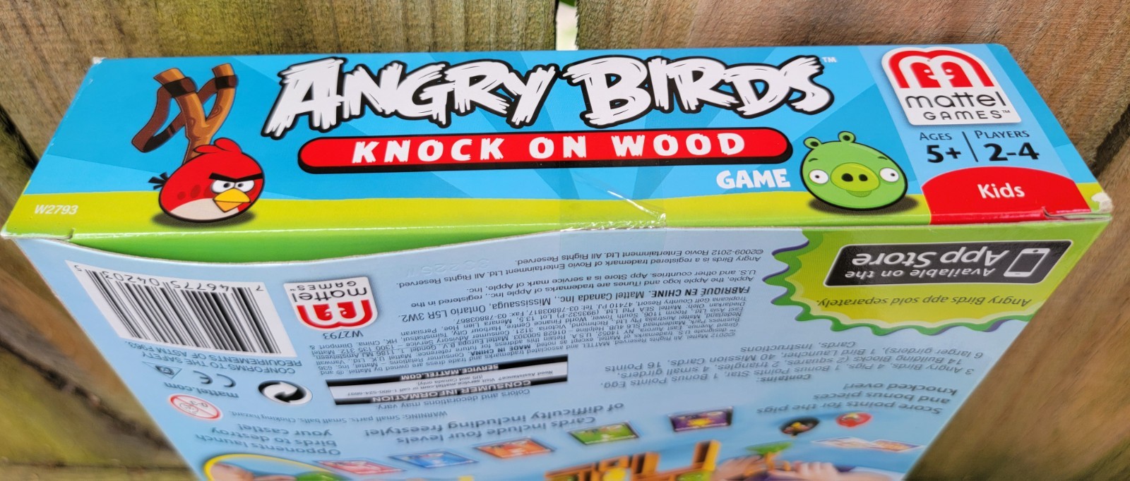 NEW NIP Angry Birds Knock On Wood Game Toy 2012