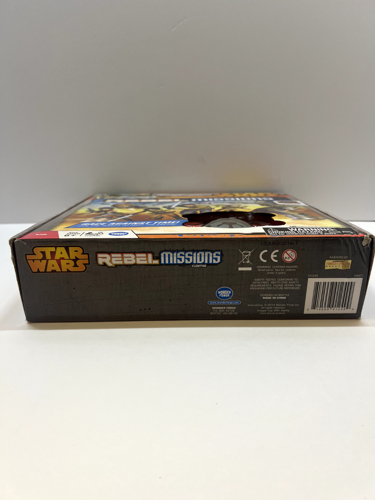 Wonder Forge Boardgame Star Wars Rebel Missions VG