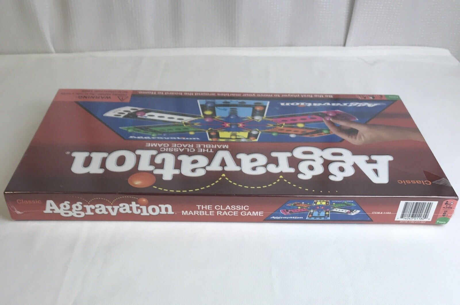 Classic AGGRAVATION Marble Race Board Game 2-6 PLAYERS #1180 New