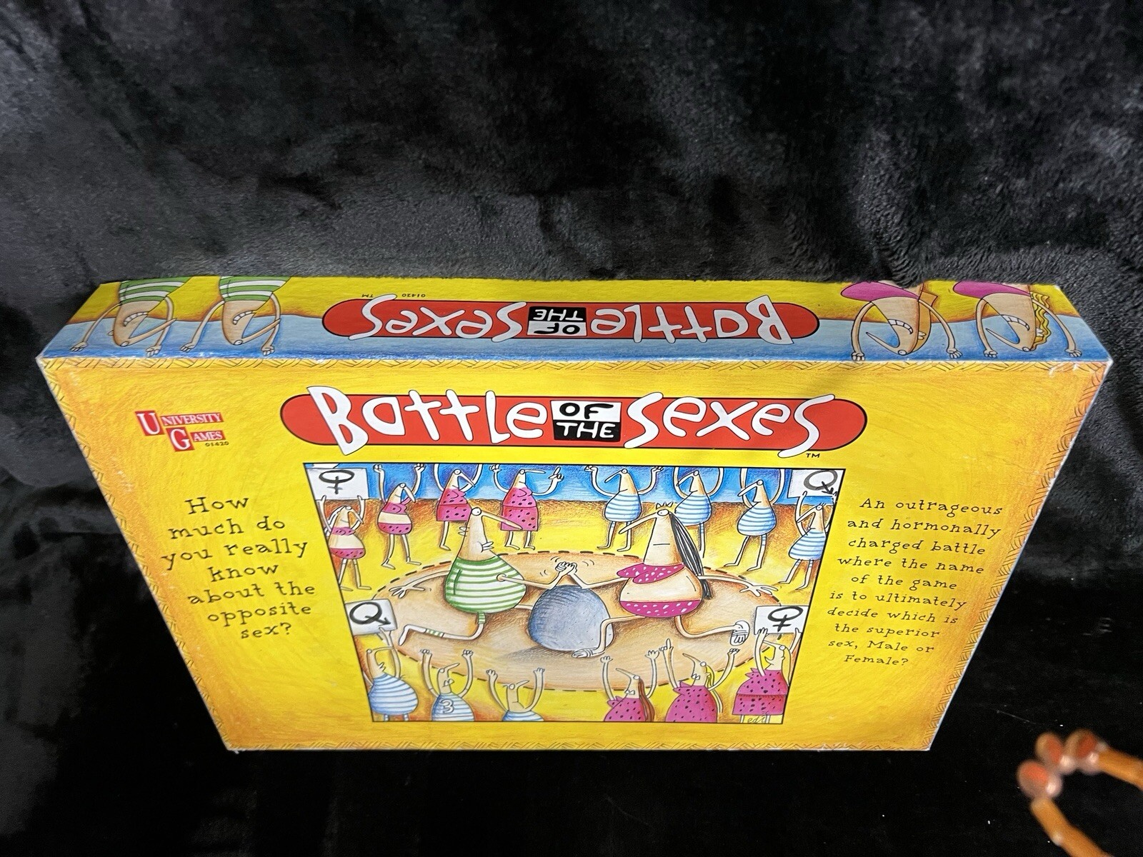 Battle Of The Sexes Board Game Used Once Great Condition Mild Box Damage See Pic