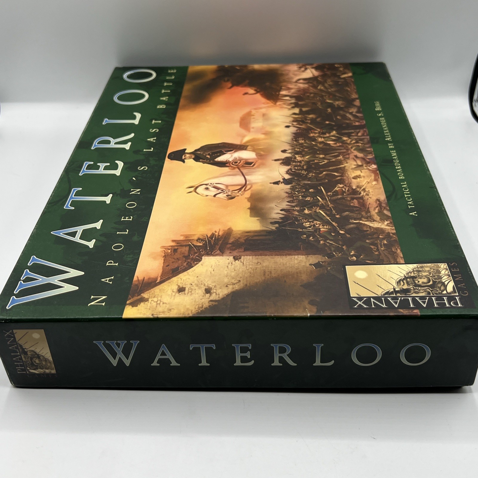 Waterloo Napoleon’s Last Battle Board Game by Alex Berg 2001 Complete In Box!