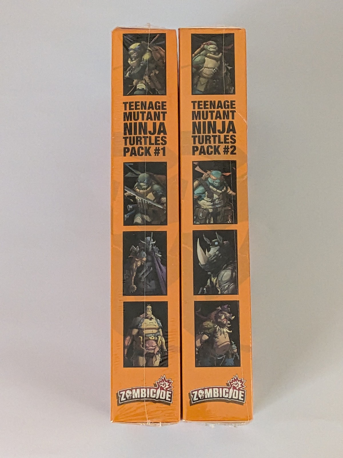 CMON Zombicide Teenage Mutant Ninja Turtles TMNT Pack 1 and 2 Brand New Sealed