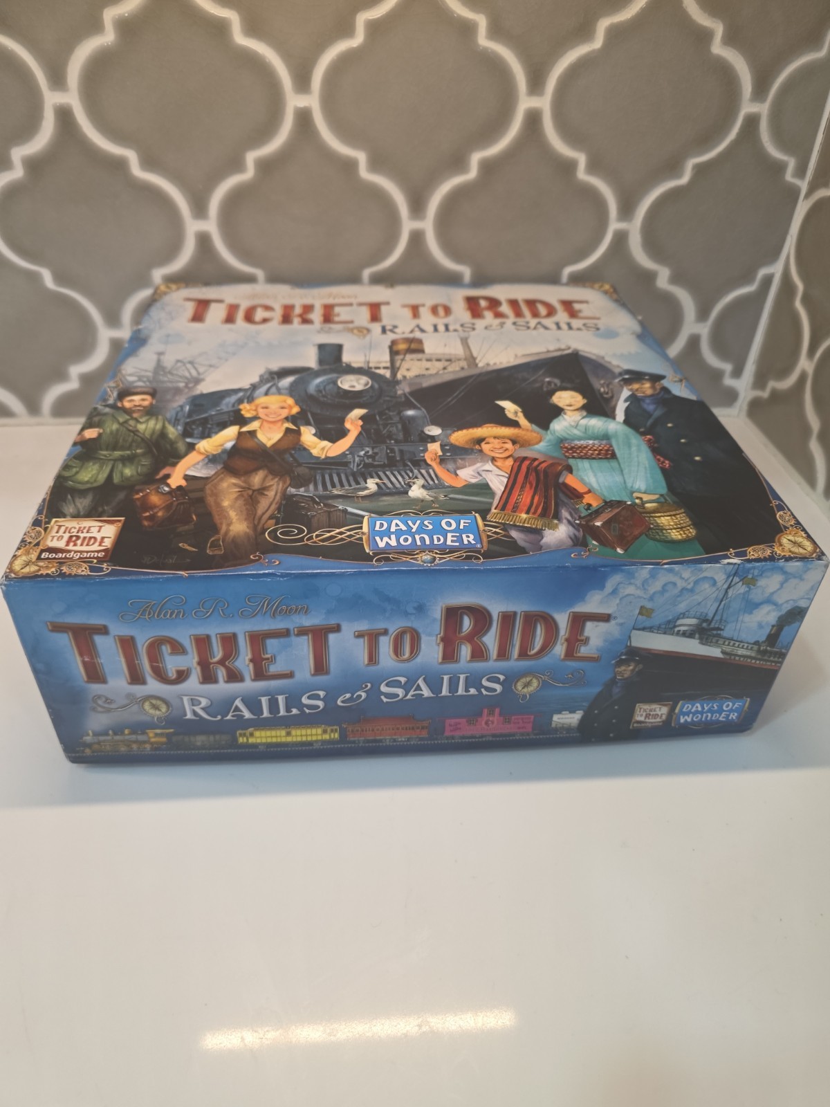 Days of Wonder Ticket To Ride Rails & Sails Board Game Complete