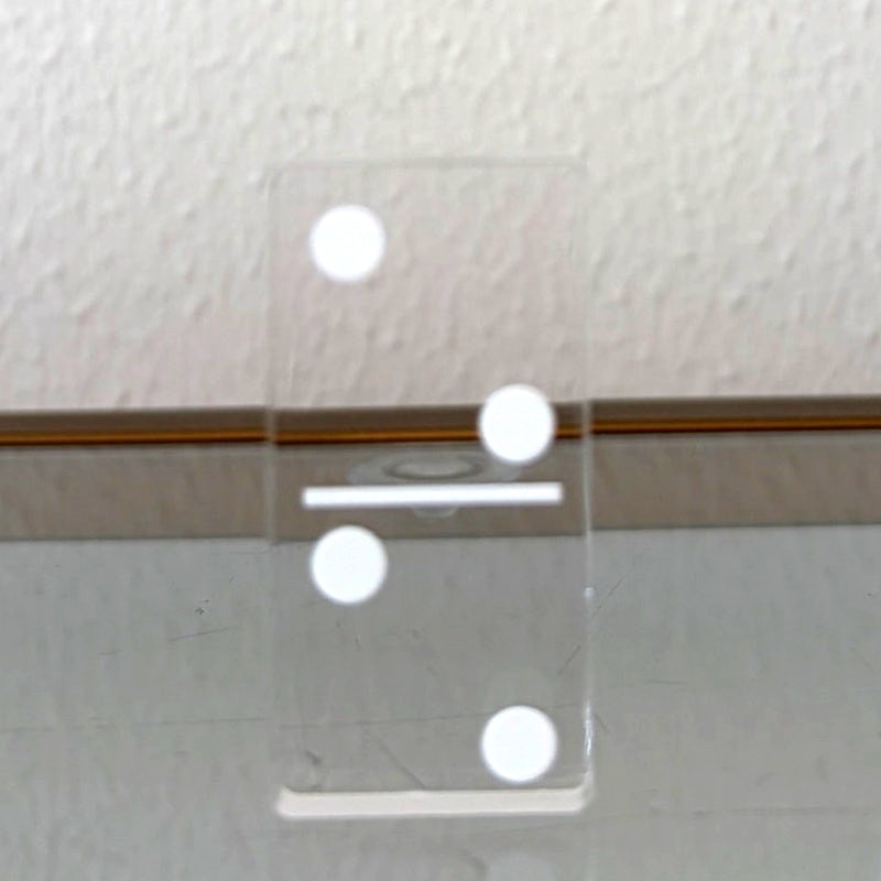 Clear Acrylic Dominoes Game Set in Case 4×7 by Sagebrook Home NEW