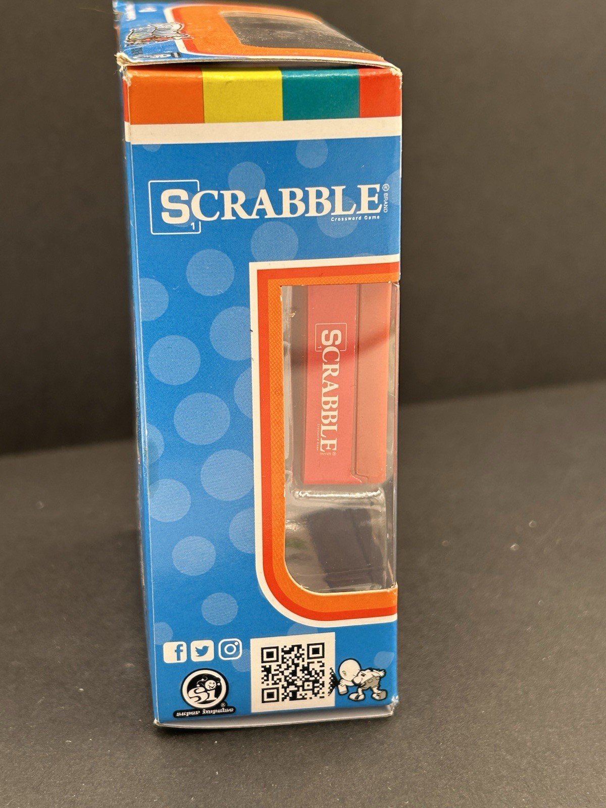 Worlds Smallest Scrabble Board Game – Yes! Actually Works! BN Sealed! Collect
