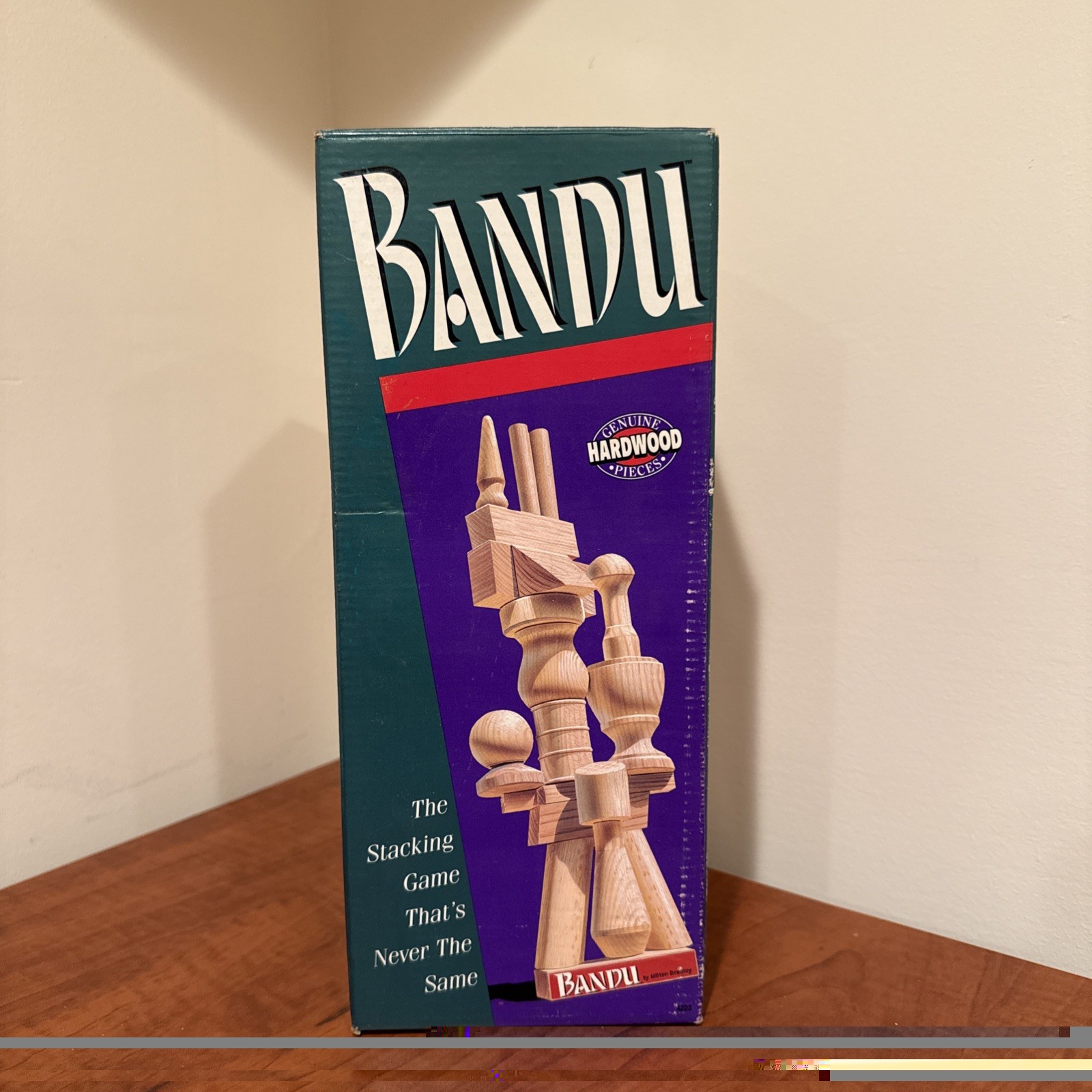 Bandu 1991 Board Game 100% Complete & Opened All Pieces with Box