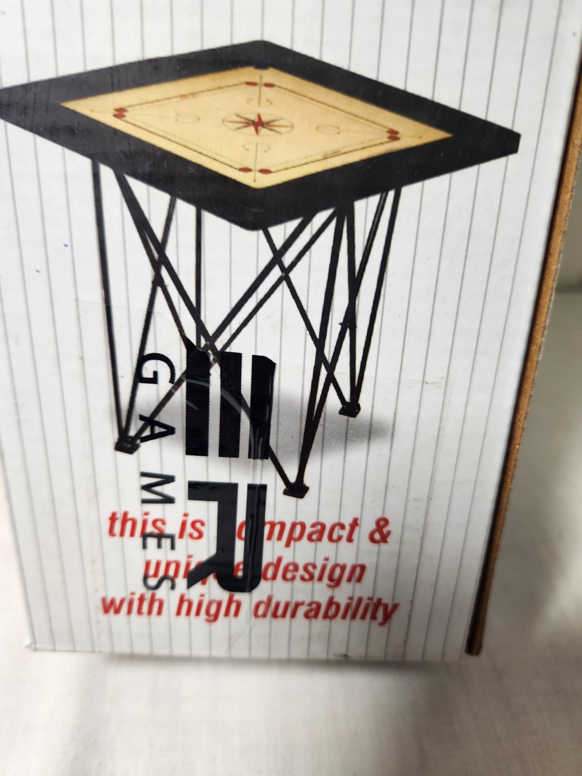 Carrom Board Stand Next Generation from Uber Games Folding NIB
