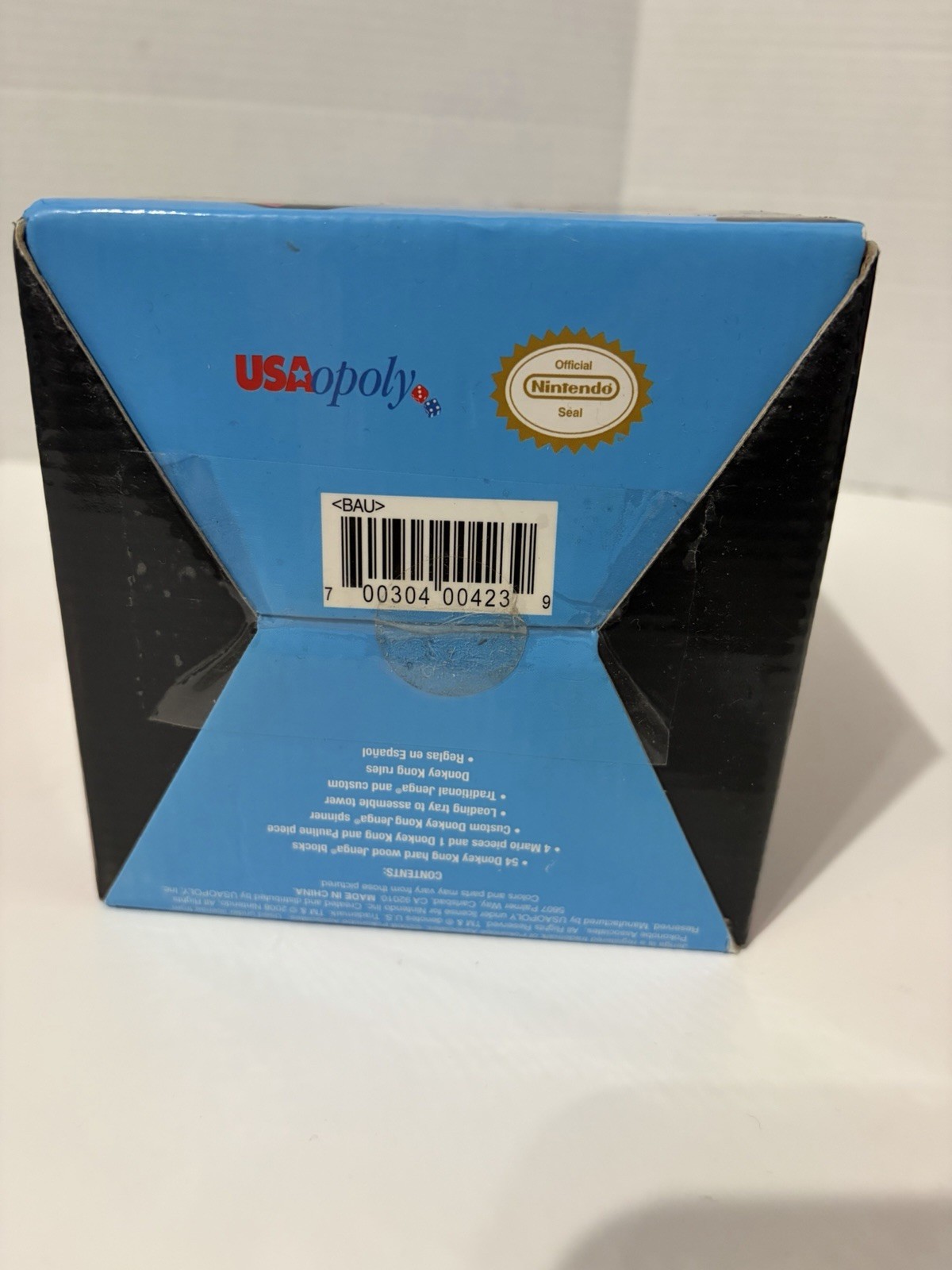 Jenga Donkey Kong Collector’s Edition 2008 Nintendo Super Mario New Open Box