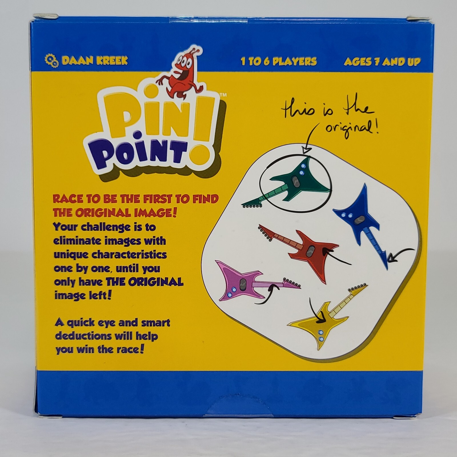 Blue Orange Pin Point Brain Teasing Smart Race Card Game Spot the Difference