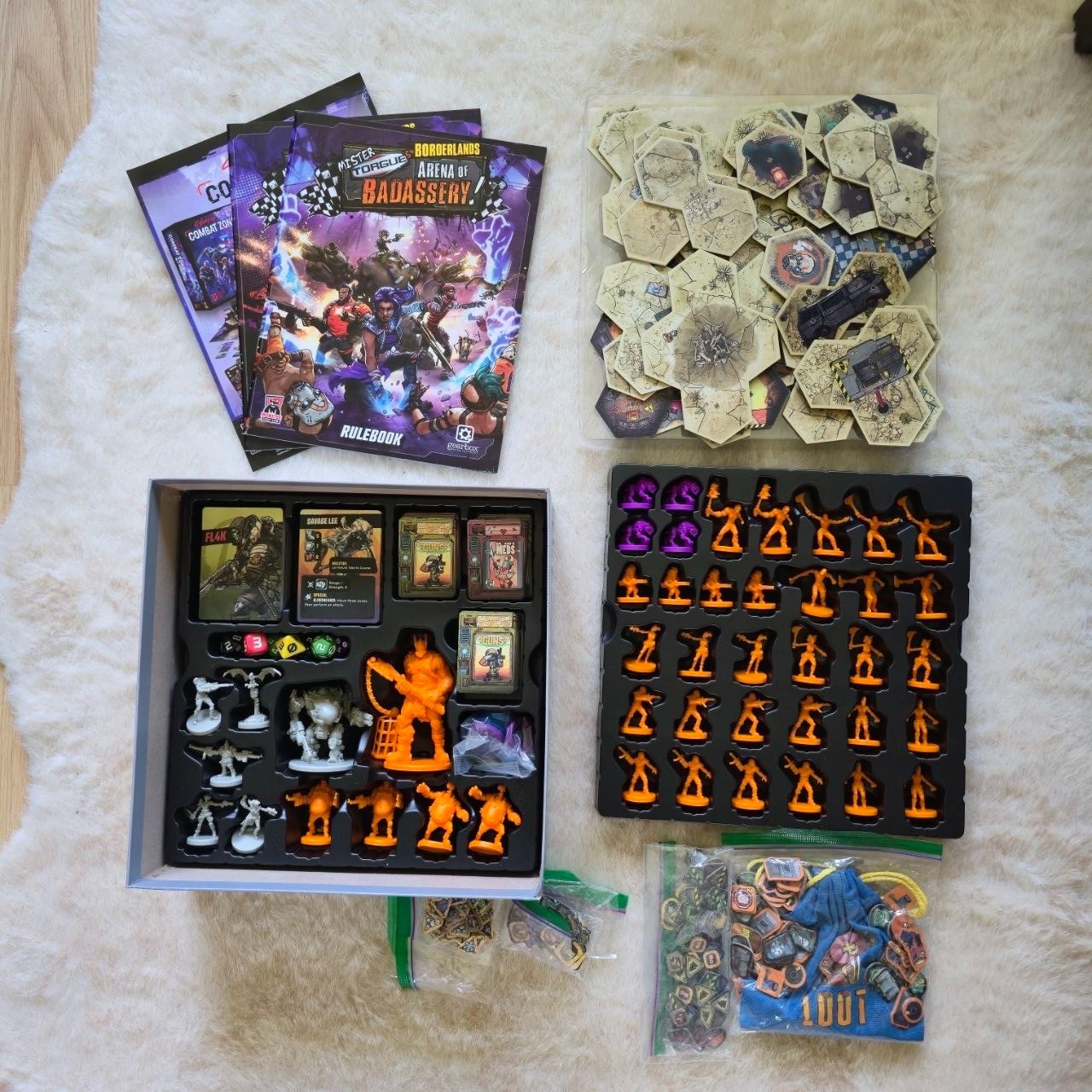 Borderlands: Mister Torgue’s Arena of Badassery Board Game PLUS EXPANSIONS