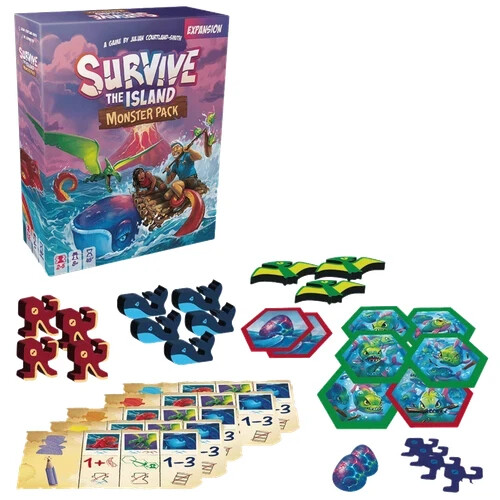 Survive The Island Monster Pack Zygomatic New in Box