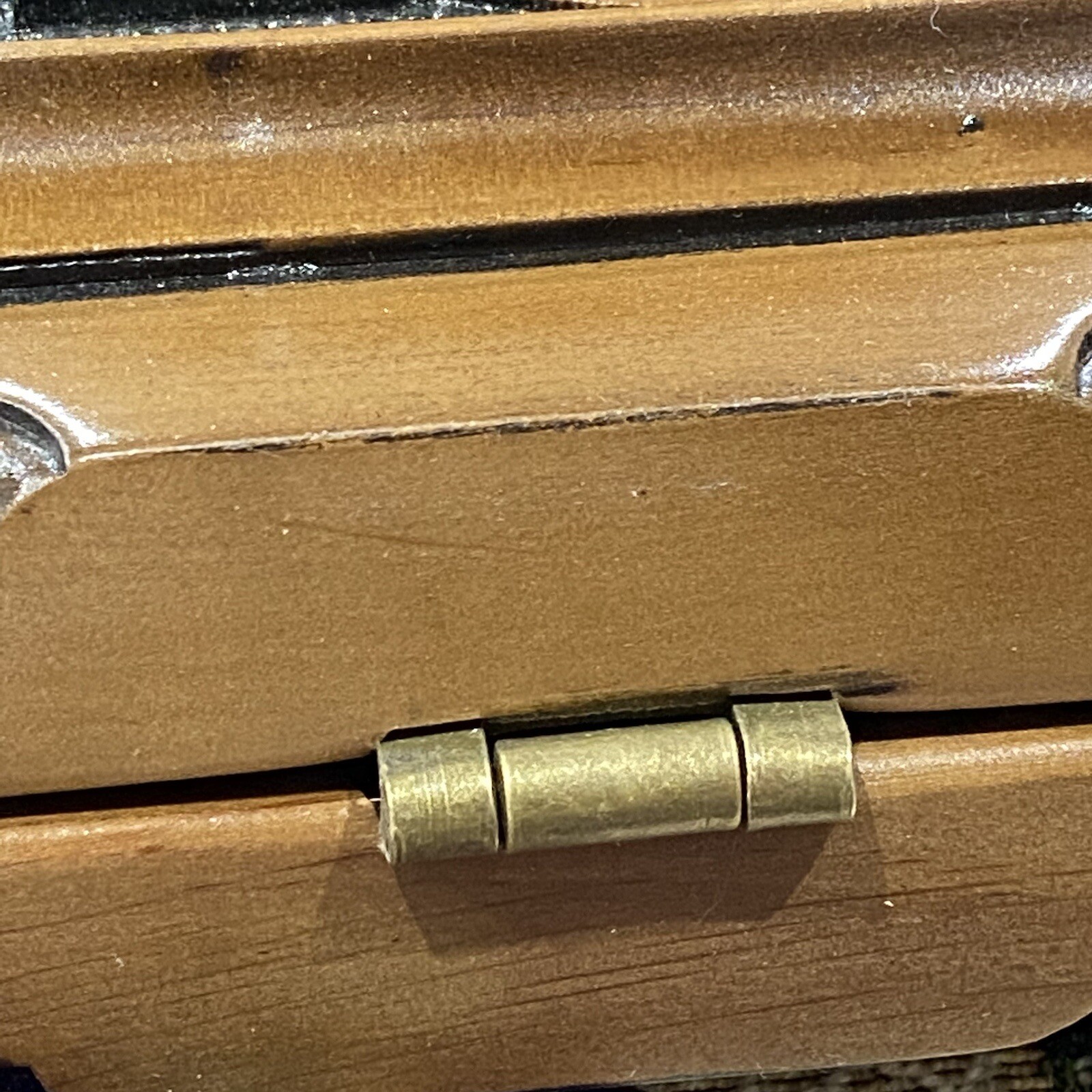 Backgammon Board w/ Checkers Benjamin Franklin Custom Design Alder and Ash Wood